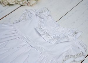 Vestido Bebê Entremeios Vazados