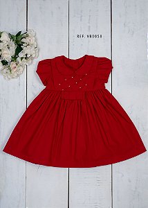 Vestido Bebê Vermelho
