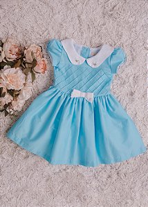 Vestido Infantil Tricoline Tiffany