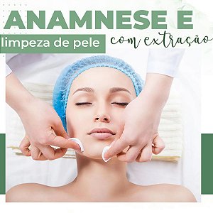 Curso Limpeza de Pele com Extração e Introdução Anamnese Facial