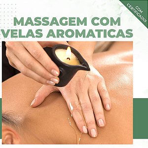 Curso de Massagem com Velas Aromáticas