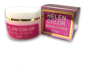 Removedor De Cilios Em Creme/pasta Helen Color Pink 15g