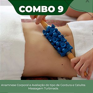 Curso Avaliação e Identificação do tipo de gordura, tratamento de Redução com Massagem Turbinada Combo 09