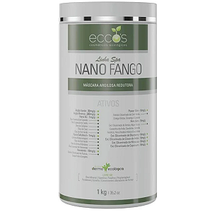 Creme Argiloso Para Modeladora Nano Fango 1kg Eccos