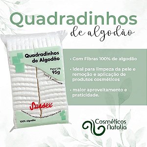 Algodão Hidrófilo Quadrado 95g Sussex