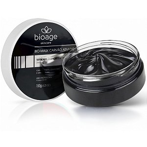 Bio-Mask Carvão Ativado - Máscara Desincrustante 150g - Bioage