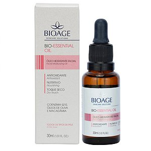 Óleo Hidratante Facial Toque Seco 30ml – Bioage