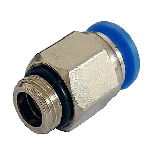 Conector Pneumático Engate Rápido - Tubo 6mm/8mm