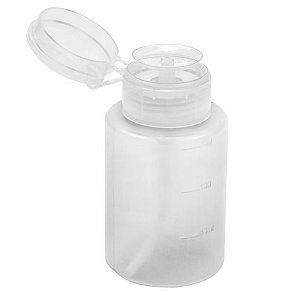 Dosador de Acetona Plástico Transparente Simples