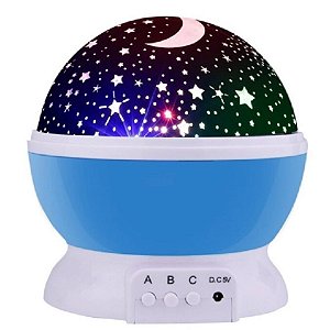 Projetor Luminária Abajur LED Estrelas/Galaxy