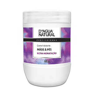 Creme Hidratante Mãos E Pés 680g D'Agua Natural