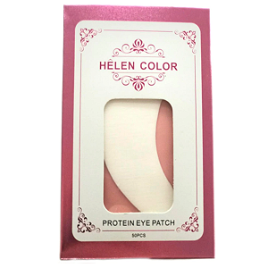 Pads Protetor de Pálpebras Para Cílios Com 50 Pares – Helen Color