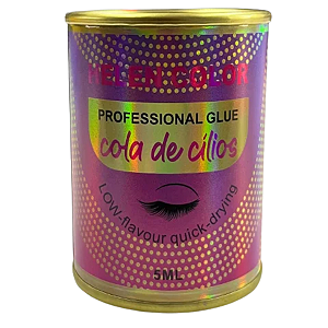 Cola De Cílios Profissional 5ml Helen Color