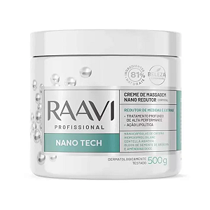 Creme de Massagem Nano Tech Redutor Corporal Raavi