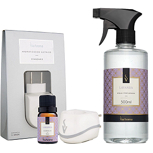 Kit Casa Perfumada Lavanda Via Aroma