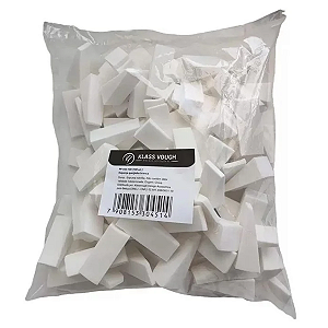 Esponja Queijinho Branca Klass Vough 100uni