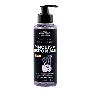 Shampoo Higienizador 2 em 1 Pincéis Face Beautiful