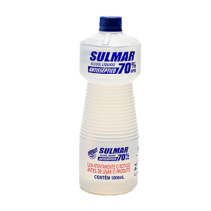 Álcool Liquido 70% Litro SULMAR
