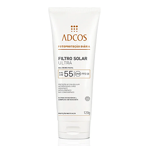 Filtro Solar Ultra Gel Creme Fps 55 Adcos 120g