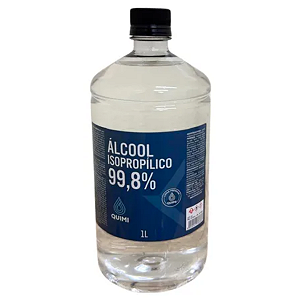 Álcool Isopropilico 1l De Limpeza Telas Eletronicos Quimi
