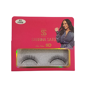 Cílios Postiços Sabrina Sato 8D 1 Par