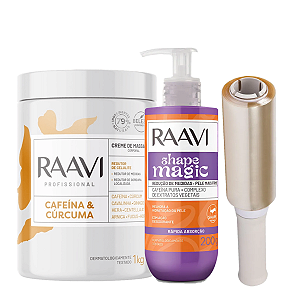 Kit Redutor Celulite e Gordura Localizada Raavi