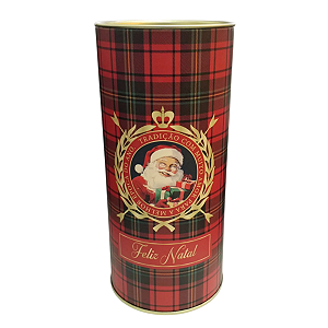 Tubo Lata Natalina Papai Noel