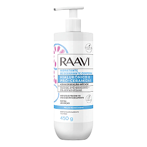 Hidratante Corporal Raavi Ácido Hialurônico Pró-Ceramidas 450g