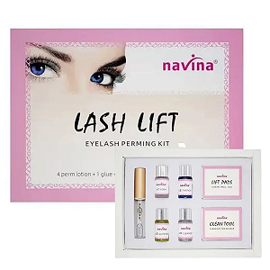 Kit Lash Lifting Permanente de Cílios Navina