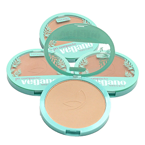 Pó Compacto Vegano Perfeito Matte Febella