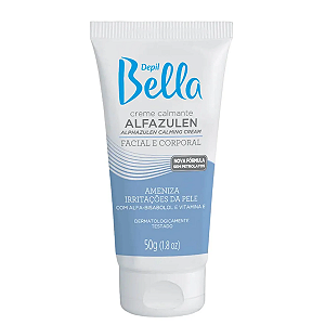 Creme Calmante Alfazulen Facial E Corporal Depil Bella 50g