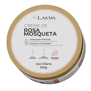 Creme Rosa Mosqueta Hidratação Profunda 100g Lakma Pharma