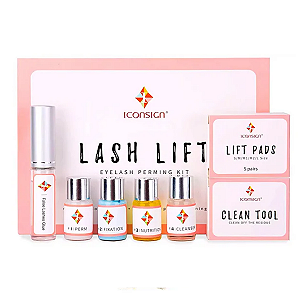Kit Lash Lifting Permanente de Cílios Iconsign