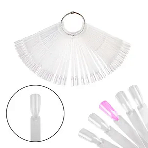 Mostruário De 50 Unhas Curvatura C