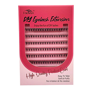 Cílios Tufo Fadvan DIY Eyelash Extension 20D-0.07D 8-14 mix