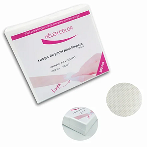 Lenço De Algodão Para Limpeza Helen Color 500un