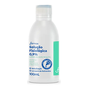 Solução Fisiológica Cloreto de Sódio 0,9% Farmax