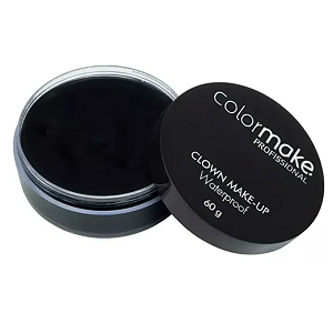 Clown Makeup ColorMake Waterproof 60g Preto