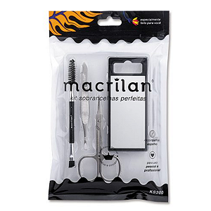 Kit Sobrancelhas Perfeitas da Macrilan KS200