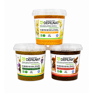 Cera Hidrossolúvel Erva-Doce Linha Botânica 600g Depilnat