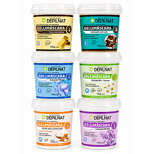 Gelli Máscara Pós Epilação Estética Corporal e Facial 100g