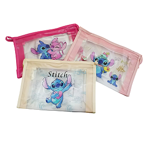 Necessarie Estojo Stitch Transparente