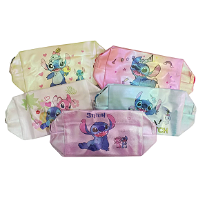 Estojo Efeito Holográfico Stitch