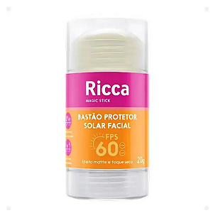 Bastão Protetor Solar FPS60 Magic Stick 20g Ricca