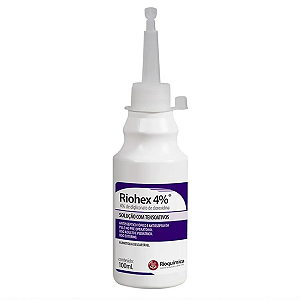 Riohex 4% Clorexidina Com Tensoativo 100ml Rioquimica