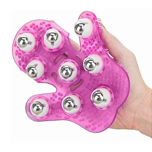 Luva Massageadora Com 9 Esferas