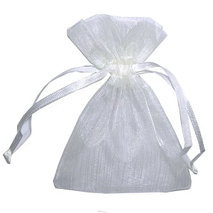 Saquinho Organza Transparente 9x12 10 Unidades