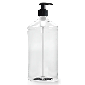 Frasco Shampoo Sabonete 1 Litro Valvula Profissional