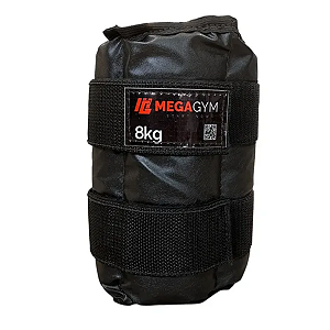 Caneleira Peso Tornozeleira 8kg Mega Gym Unidade