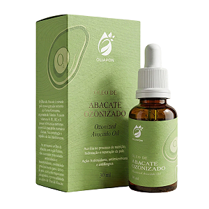 Óleo Ozonizado Abacate Ozônio Oliapon Regeneração 30ml